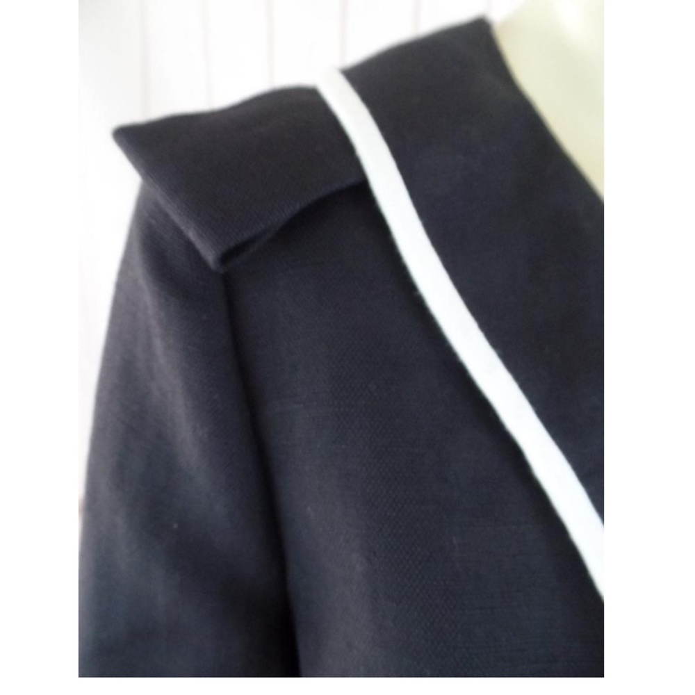 Chloe blazer jacket 36 Open Front Tab Shoulder - Picture 3 of 6